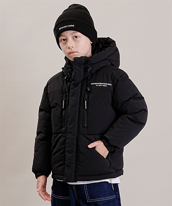 【マトメガイ対象】DC/ディーシー 23 KD PADDED GLACIER JACKET23 キッズ パデッド グレーシャ― ジャケット ジャケット スケートボード 中綿JKT YJK234521