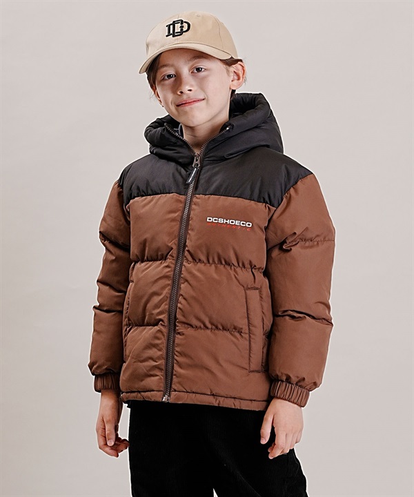 DC/ディーシー 23 KD PADDED HOODED JACKET23 キッズ パデッド フーデッド ジャケット ジャケット スケートボード 中綿JKT YJK234520