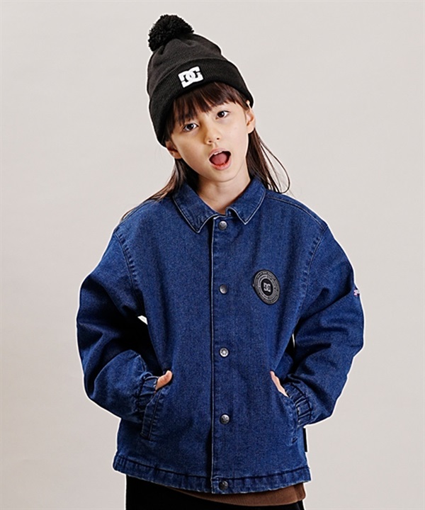 DC/ディーシー 23 KD PADDED COACHES JACKET キッズ コーチジャケット アウター 中綿 YJK234523