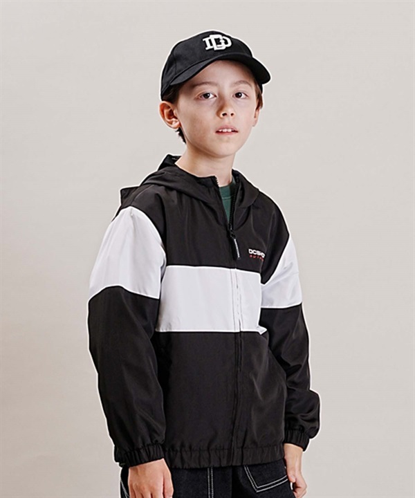 DC/ディーシー 23 KD CB HOODED JACKET23 キッズ カラーブロック 薄ジャケット スケートボード 撥水 YJK234524