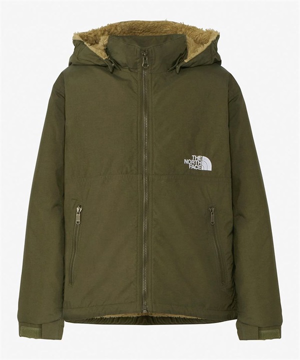 THE NORTH FACE/ザ・ノース・フェイス Compact Nomad Jacket ノマドジャケット キッズ マウンテンパーカー ニュートープ2 撥水 NPJ72257 N