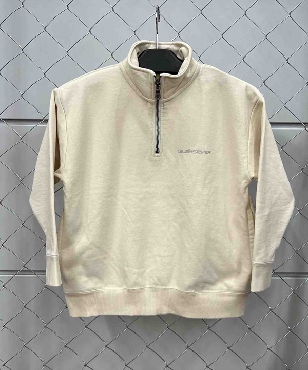 QUIKSILVER/クイックシルバー ホロウ ウォッシュ ハーフジップ キッズ ムラサキスポーツ別注 KPO234616M