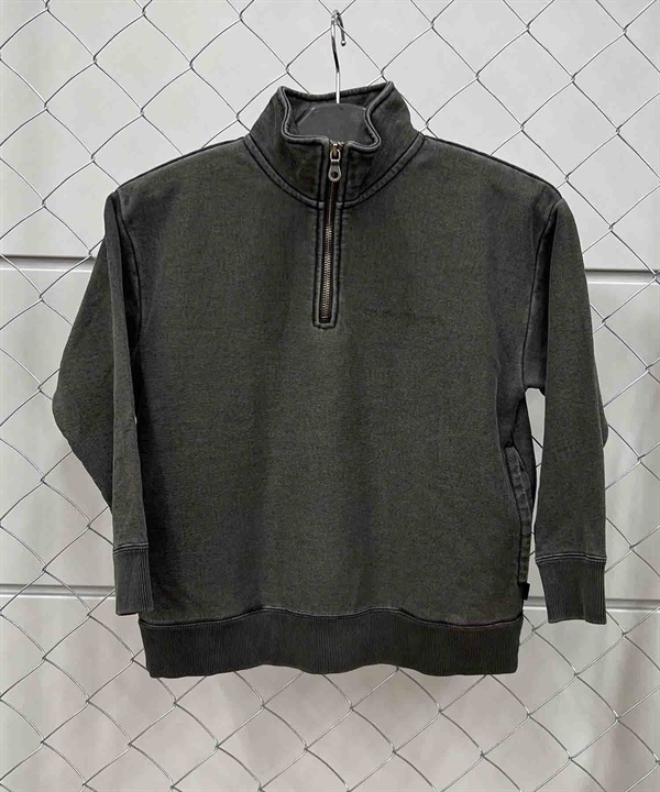 QUIKSILVER/クイックシルバー ホロウ ウォッシュ ハーフジップ キッズ ムラサキスポーツ別注 KPO234616M