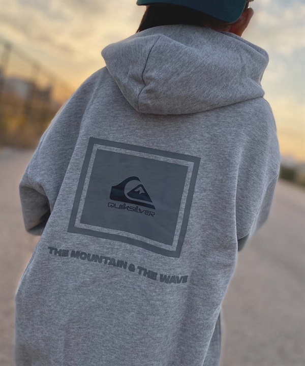QUIKSILVER/クイックシルバー スエット フーディ キッズ ムラサキスポーツ別注 KPO234618M