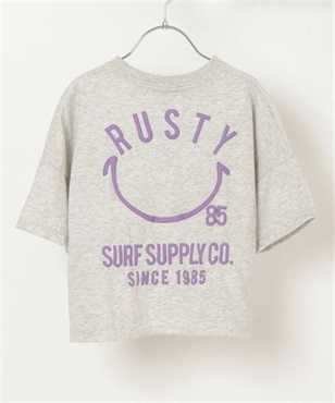 RUSTY ラスティー 963500 WT キッズ 半袖Tシャツ KK1 D22