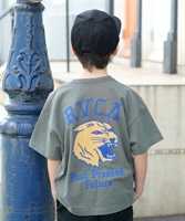 RVCA ルーカ BD045-225 キッズ 半袖Tシャツ KX1 D22(GR-130cm)