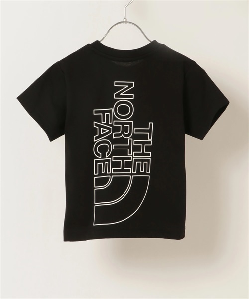 THE NORTH FACE ザ・ノース・フェイス  キッズ ショートスリーブ  BIG ROOT TEE キッズ 半袖 Tシャツ NTJ32329(BK-100cm)