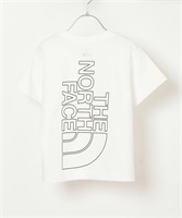 THE NORTH FACE ザ・ノース・フェイス  キッズ ショートスリーブ  BIG ROOT TEE キッズ 半袖 Tシャツ NTJ32329(WT-100cm)