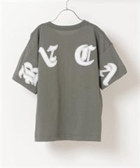 RVCA ルーカ BD045-227 キッズ 半袖Tシャツ KX1 D22(GR-130cm)