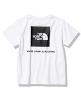 【マトメガイ対象】THE NORTH FACE ザ・ノース・フェイス S/S Back Square Logo Tee NTJ32333 W キッズ ジュニア 半袖 Tシャツ 100cm～150cm(W-100)