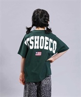 DC ディーシー LOGO LTD YST231533 GR キッズ 半袖Tシャツ 100cm～160cm ムラサキスポーツ限定 KX1 D6