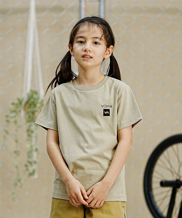 RVCA ルーカ キッズ 半袖Tシャツ 人気デザイン BE045-234