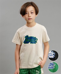 PUMA プーマ ESSプラス MID 90S MX キッズ 半袖 Tシャツ ボーイズ フロントロゴ 680549