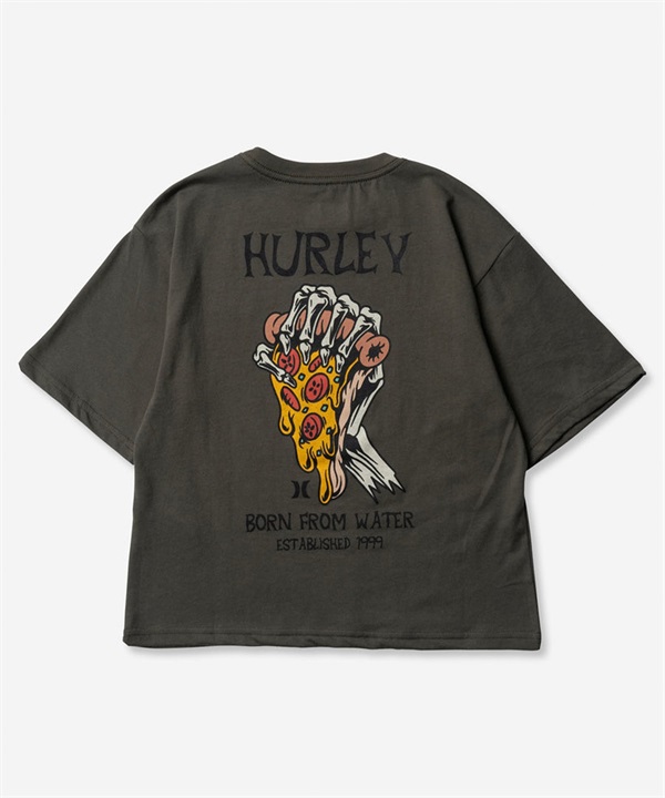 【マトメガイ対象】Hurley ハーレー BOYS OVERSIZE PIZZA SHORT SLEEVE TEE キッズ 半袖 Tシャツ BSS2431005