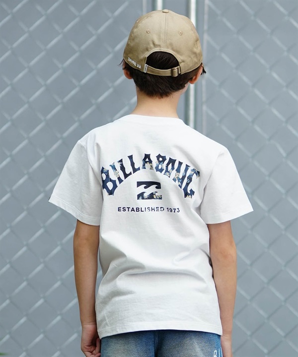 【クーポン対象】BILLABONG ビラボン ARCH FILL キッズ 半袖 Tシャツ バックプリント BE015-200