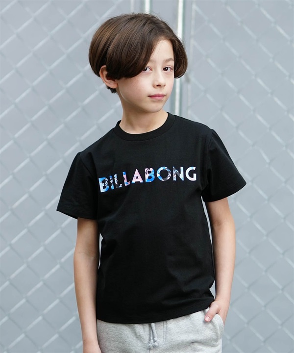 BILLABONG ビラボン UNITY LOGO キッズ 半袖 Tシャツ BE015-204