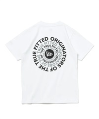 NEW ERA ニューエラ キッズ Youth 半袖 コットン Tシャツ Circle ロゴ 14111856(WHI-130cm)