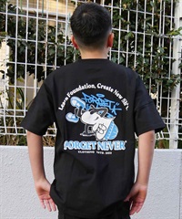 FORGET NEVER フォーゲットネバー キッズ 半袖 Tシャツ バックプリント