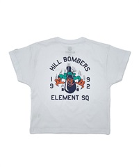 【クーポン対象】ELEMENT エレメント キッズ Tシャツ 半袖 バックプリント HILL BOMB SS YOUTH BE02E-236