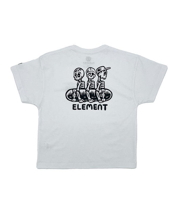 【クーポン対象】ELEMENT エレメント キッズ Tシャツ 半袖 バックプリント TIMBER! 3 SS YOUTH BE02E-262