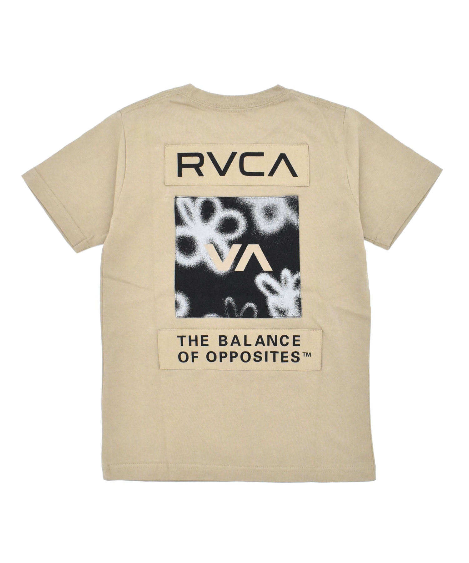 RVCA ルーカ 半袖 Tシャツ キッズ HI SPEED FLORAL TEE BE04E-P21(KHA-130cm)