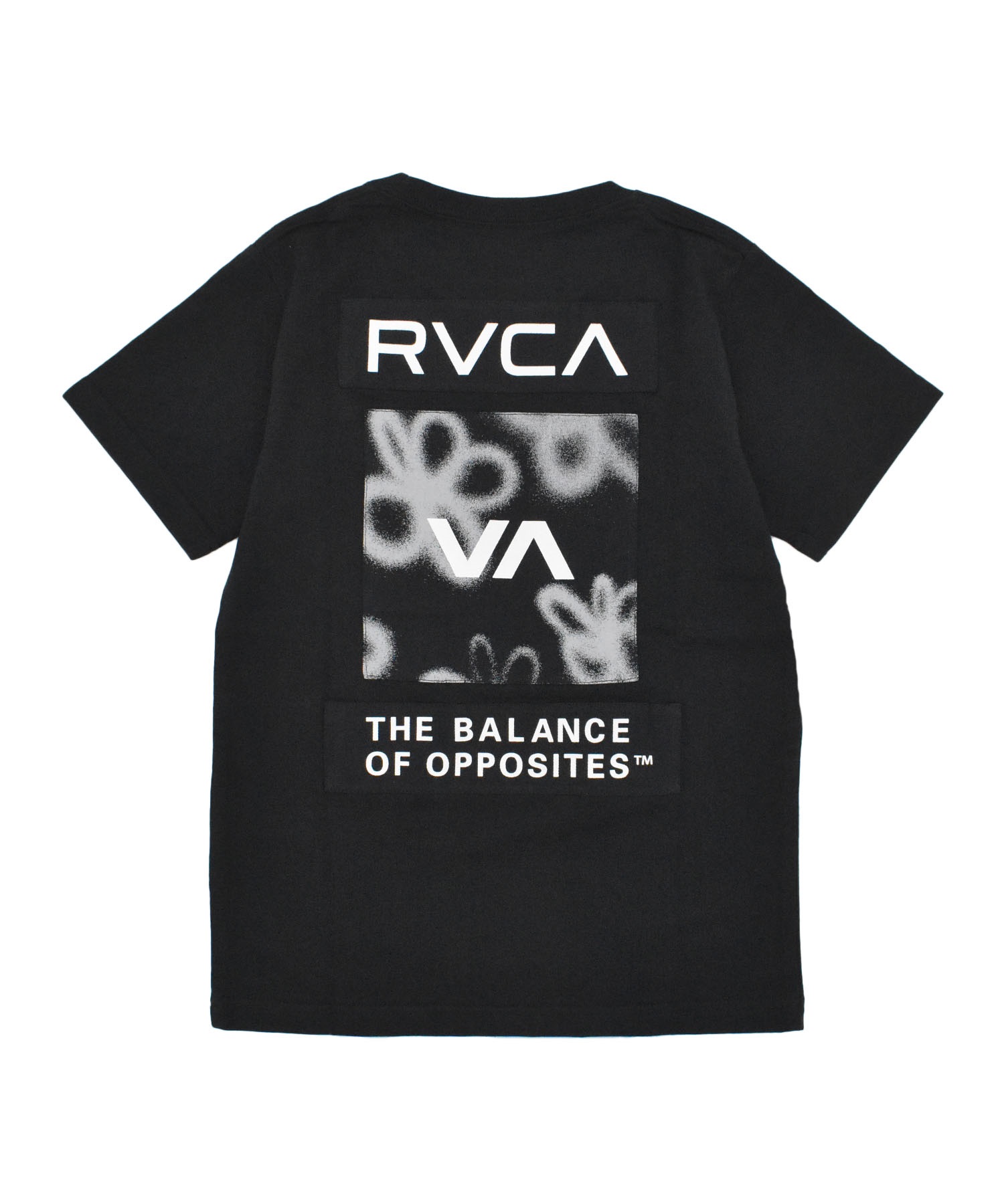 RVCA ルーカ 半袖 Tシャツ キッズ HI SPEED FLORAL TEE BE04E-P21(BLK-130cm)