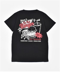 ANTIBAL アンティバル PTEE キッズ 半袖 Tシャツ バックプリント 242AN3ST197(BLK-130cm)