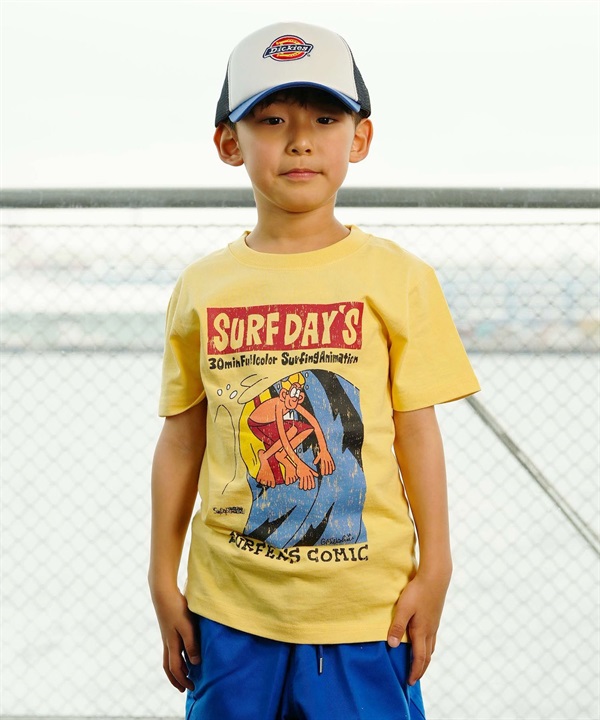 SURFDAYS サーフデイズ キッズ 半袖 Tシャツ 242SF3ST198