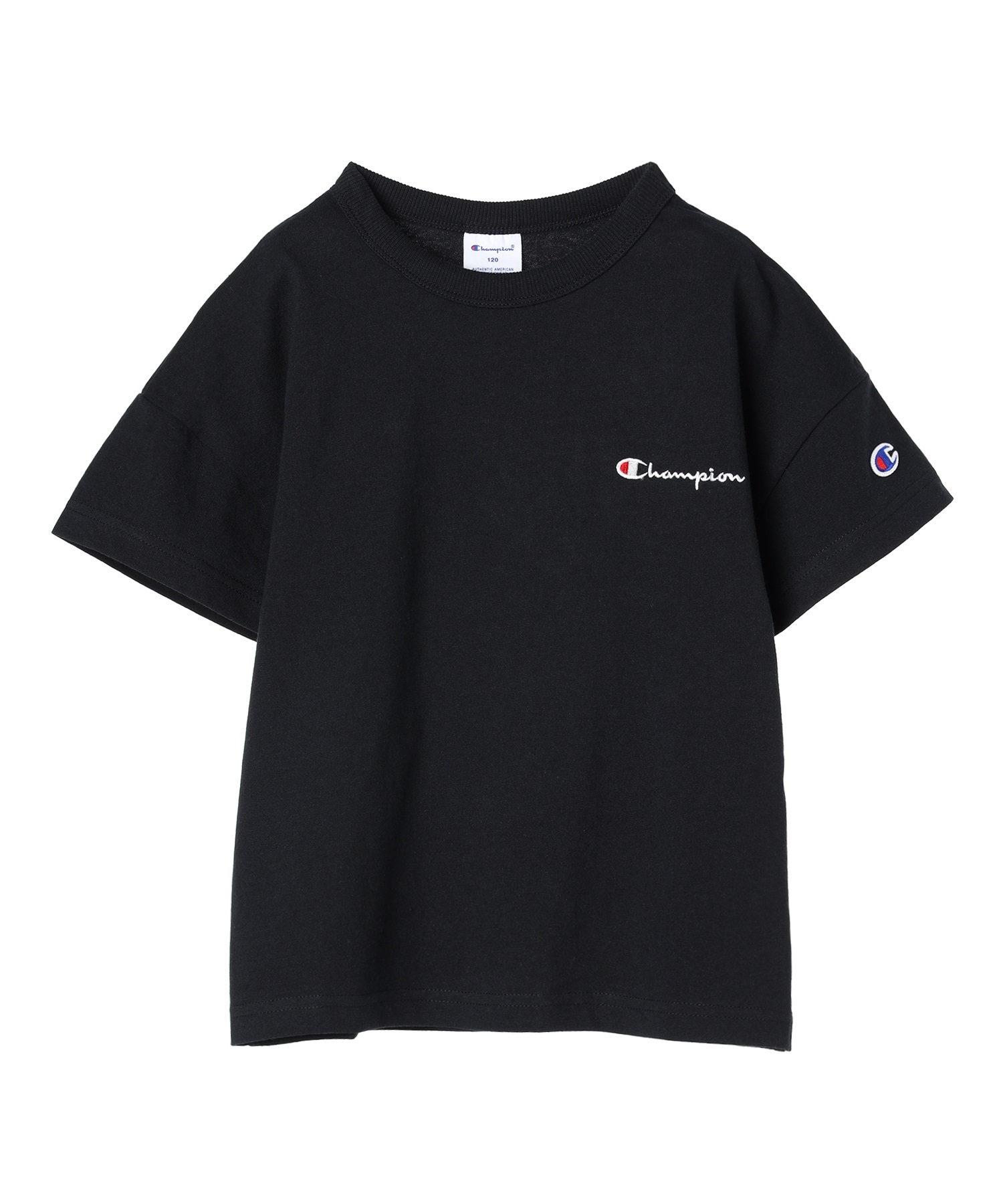 CHAMPION チャンピオン MUJI CK-Z304 キッズ 半袖Tシャツ(090-100cm)