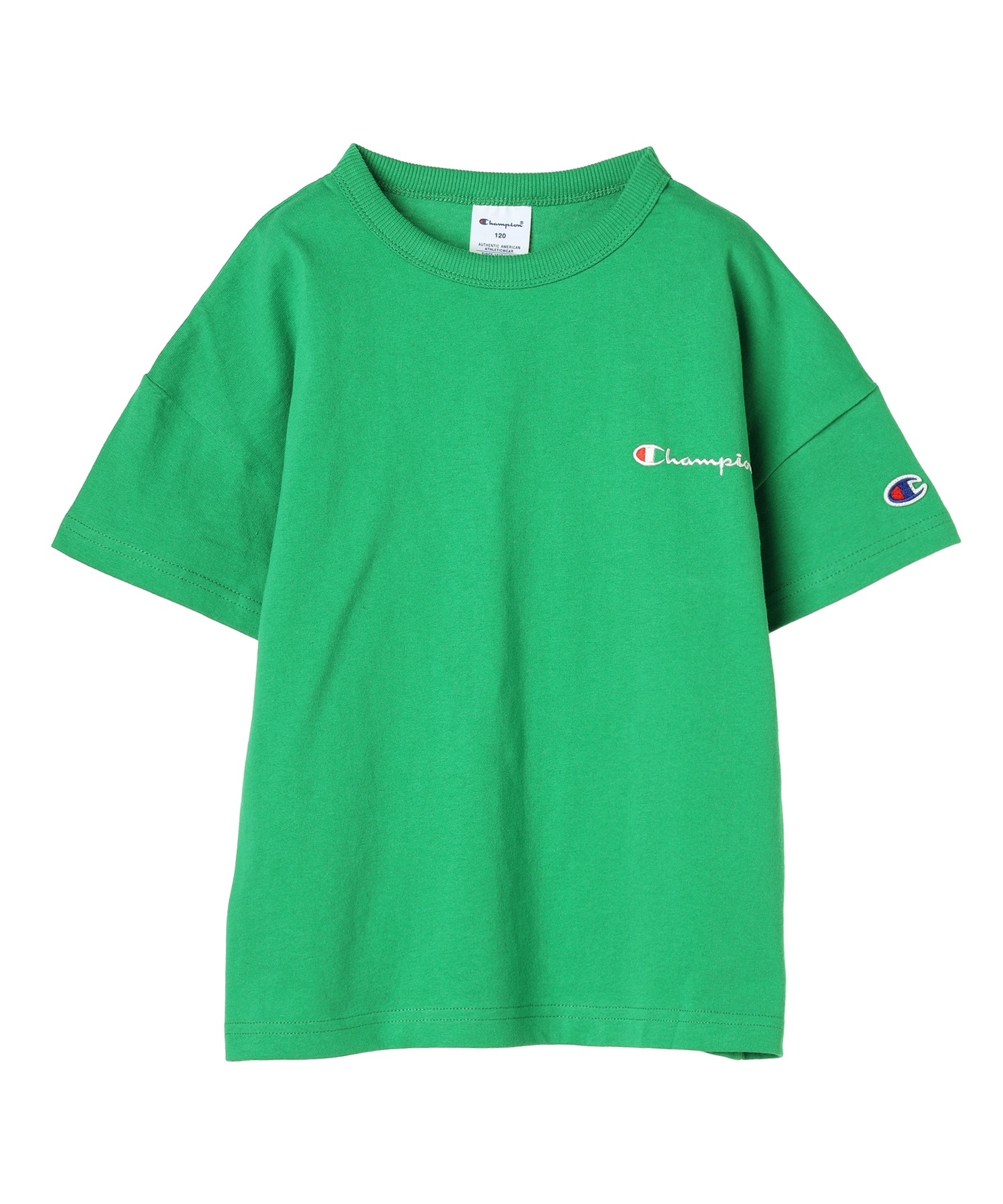 CHAMPION チャンピオン MUJI CK-Z304 キッズ 半袖Tシャツ(535-100cm)