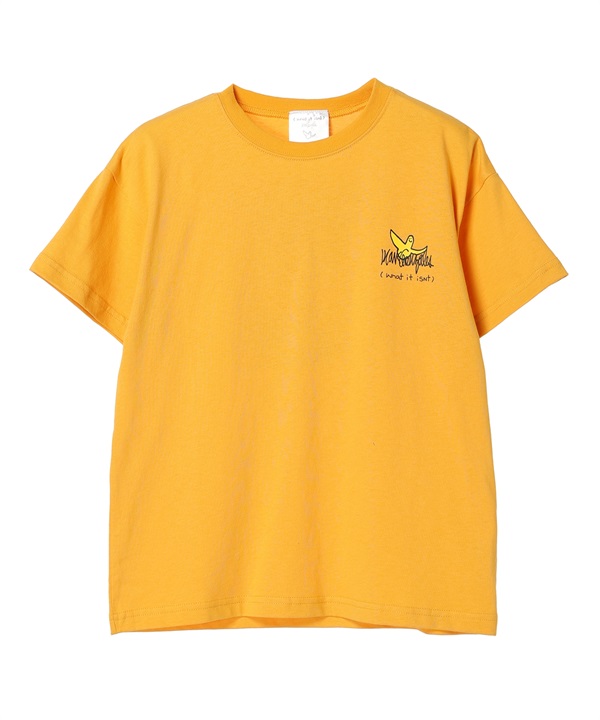 What it isNt ART BY MARKGONZALES/ワット イット イズント マークゴンザレス PTEE 47140127 キッズ 半袖Tシャツ