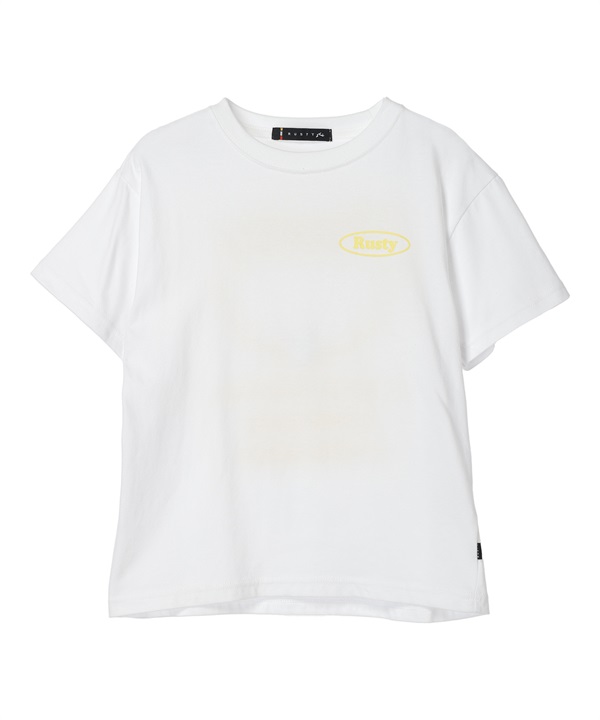 RUSTY/ラスティー DTEE 964506 キッズ 半袖Tシャツ