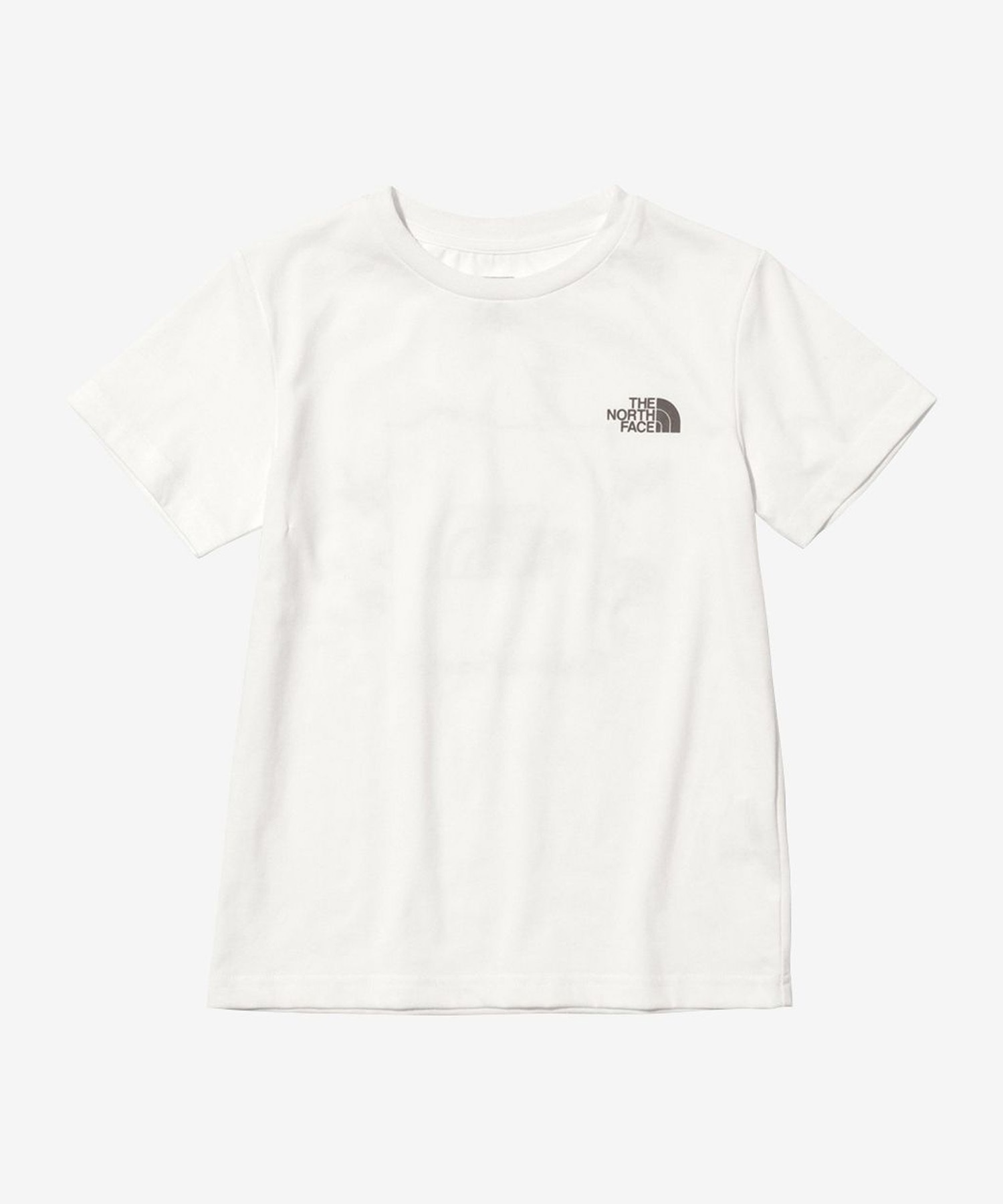 【マトメガイ対象】THE NORTH FACE ザ・ノース・フェイス キッズ Explore Source Circulation Tee 半袖 Tシャツ UVケア NTJ12314 WT(WT-100cm)