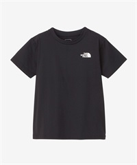 【マトメガイ対象】THE NORTH FACE ザ・ノース・フェイス キッズ Explore Source Circulation Tee 半袖 Tシャツ UVケア NTJ12314 KK(KK-100cm)