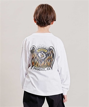 ELEMENT/エレメント キッズ TIMBER PHOENIX LS YOUTH ロンT バックプリント 長袖 Tシャツ BD026-076