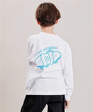 ELEMENT/エレメント キッズ SKATE LS YOUTH ロングTシャツ バックプリント スケートボード BD026-077