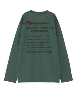 THE NORTH FACE/ザ・ノース・フェイス L/S FIREFLY TEE ロングTシャツ アウトドア 海 川 山 難燃素材 NTJ32348 AE