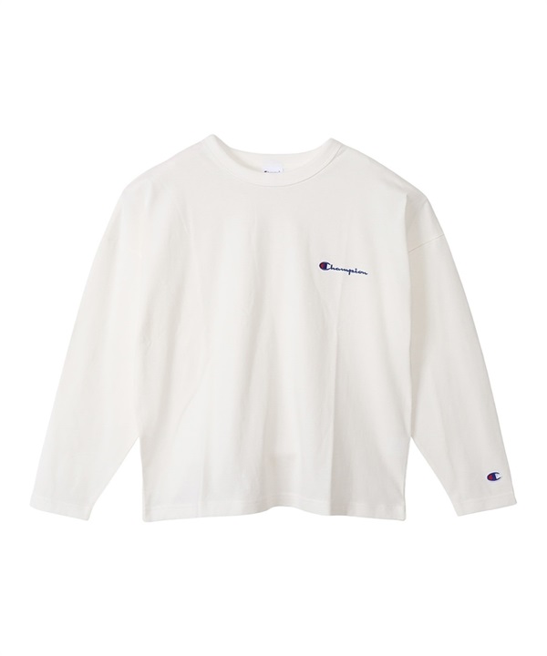 CHAMPION/チャンピオン キッズ 長袖 Tシャツ ワンポイント ロゴ CK-Y404