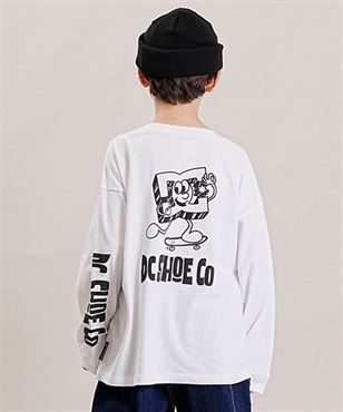 DC/ディーシー 23 KD PLAYTIME LS23 キッズ プレイタイム ロングスリーブ ロングTシャツ スケートボード YLT234541