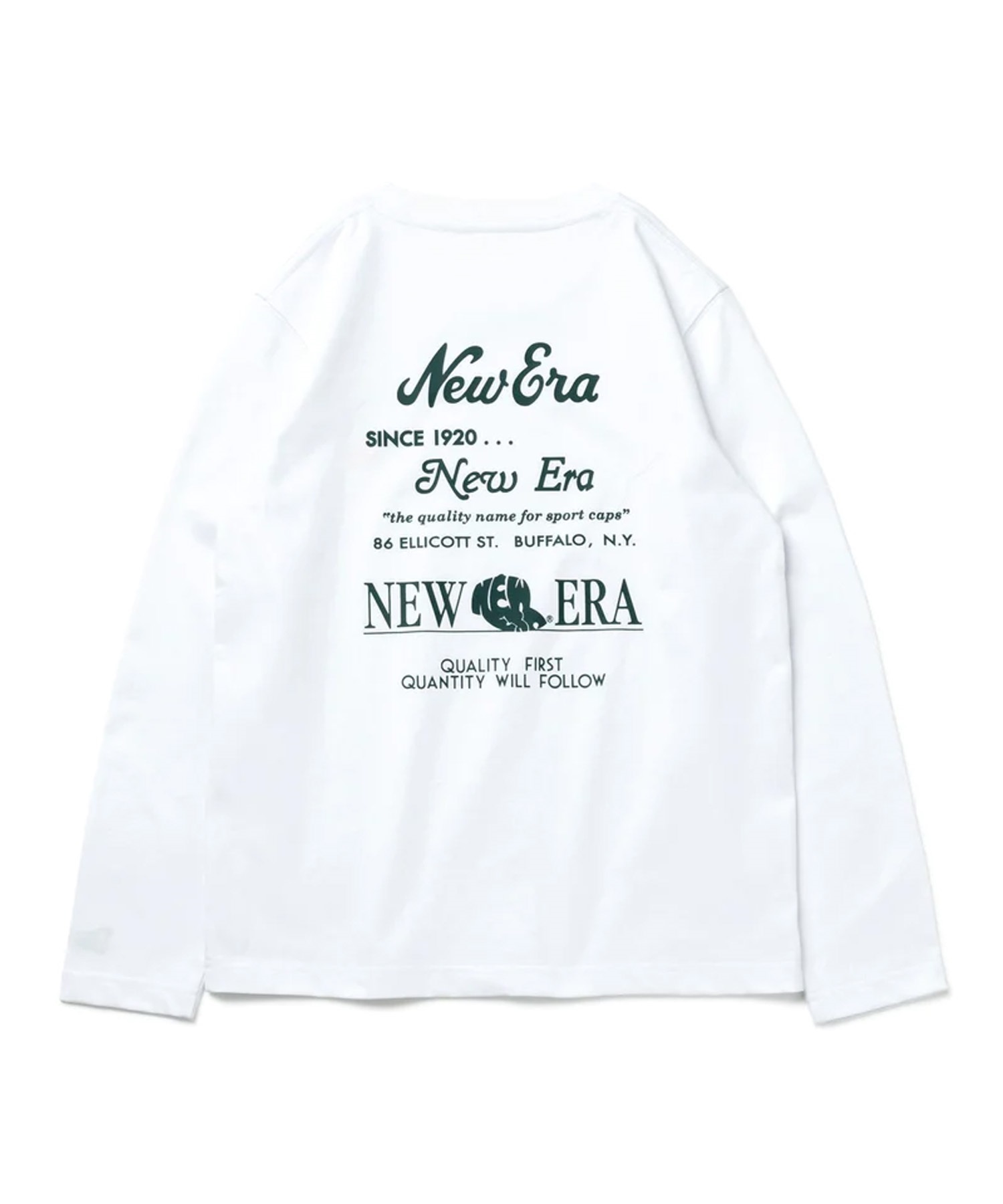 NEW ERA/ニューエラ キッズ Youth 長袖 コットン Tシャツ Archive Logo
