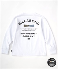 BILLABONG/ビラボン キッズ PEAK ロンＴ 長袖 Tシャツ 親子コーデ BD016-051(BLK-140cm)