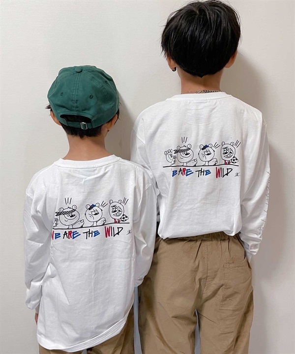 【マトメガイ対象】OP/オーピー キッズ ジュニア 長袖 Tシャツ ロンT DTEE 583072 RIY コラボレーション