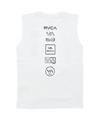 RVCA ルーカ タンクトップ キッズ ALL LOGO TANK BE04E-P35(WHT-130cm)