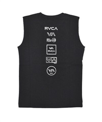 RVCA ルーカ タンクトップ キッズ ALL LOGO TANK BE04E-P35(BLK-130cm)