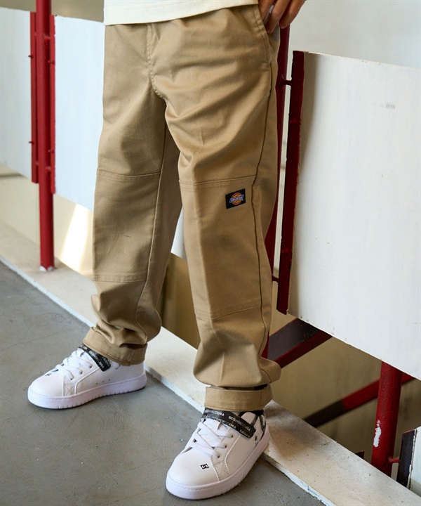 Dickies ディッキーズ ダブルニーシェフパンツ カラーパンツ 14764500 キッズ ジュニア ボーイズ ロンパン ムラサキスポーツ限定