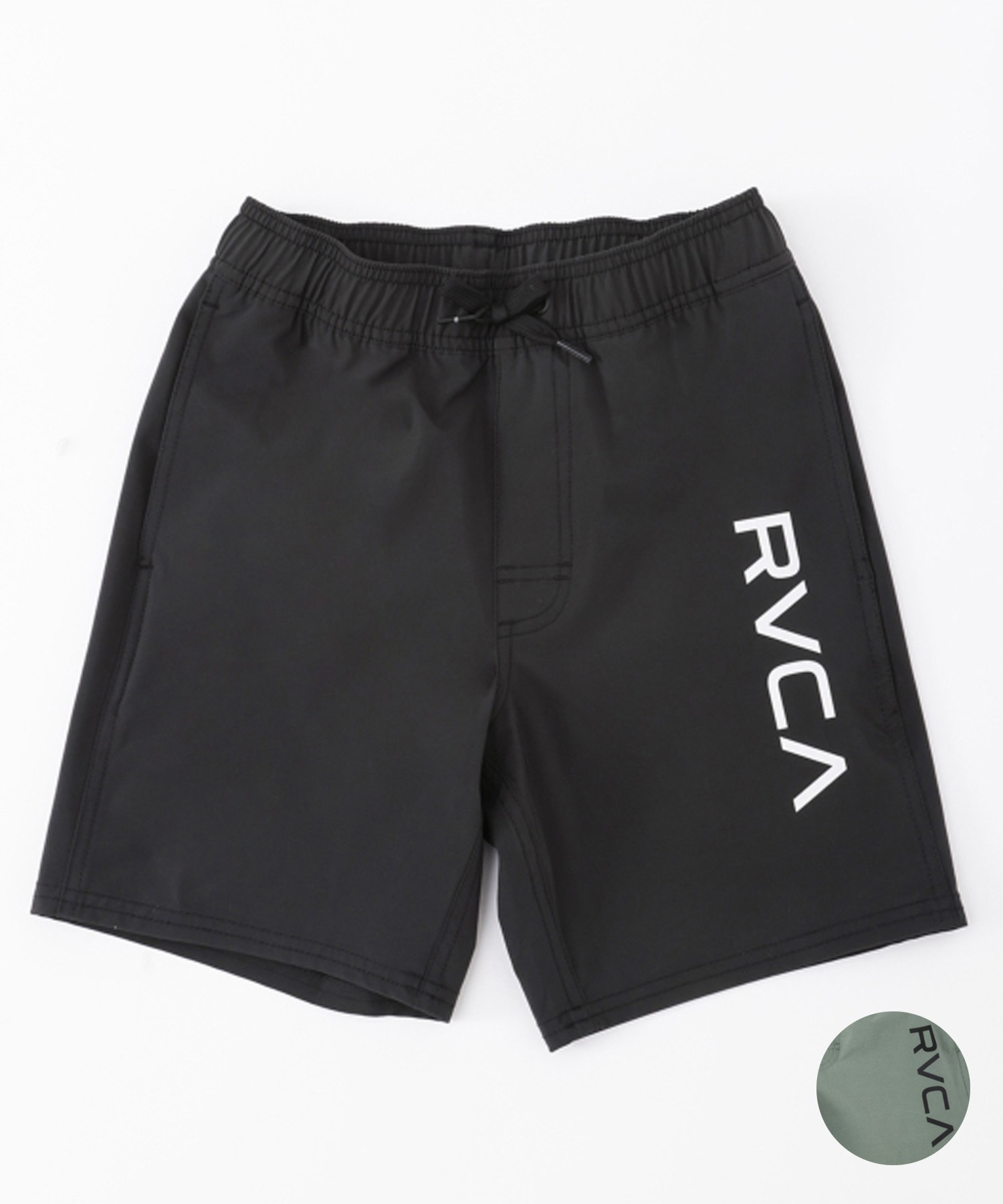 【クーポン対象】RVCA ルーカ キッズ ショーツ 海パン 水着 ボードショーツ サーフトランクス ユーティリティ 水陸両用 親子コーデ BE045-526(GNB0-130cm)