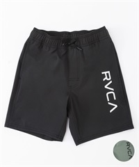 【クーポン対象】RVCA ルーカ キッズ ショーツ 海パン 水着 ボードショーツ サーフトランクス ユーティリティ 水陸両用 親子コーデ BE045-526