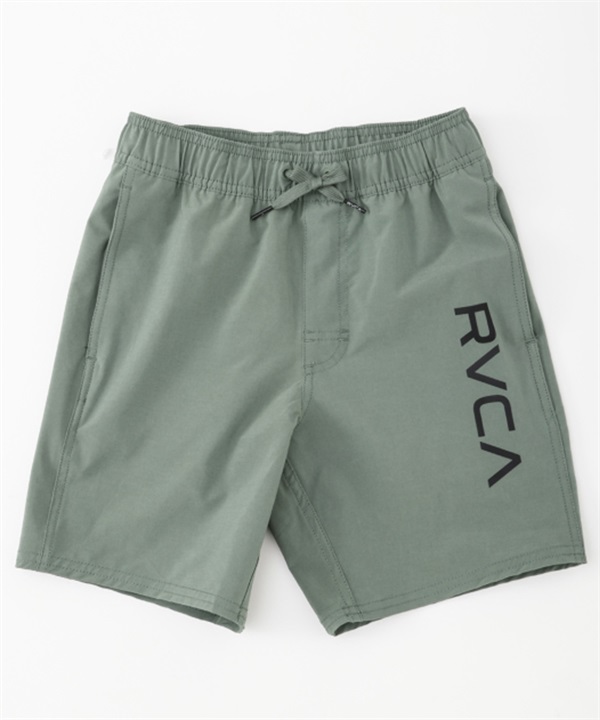 【クーポン対象】RVCA ルーカ キッズ ショーツ 海パン 水着 ボードショーツ サーフトランクス ユーティリティ 水陸両用 親子コーデ BE045-526