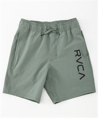 RVCA ルーカ キッズ ショーツ 海パン 水着 ボードショーツ サーフトランクス ユーティリティ 水陸両用 親子コーデ BE045-526