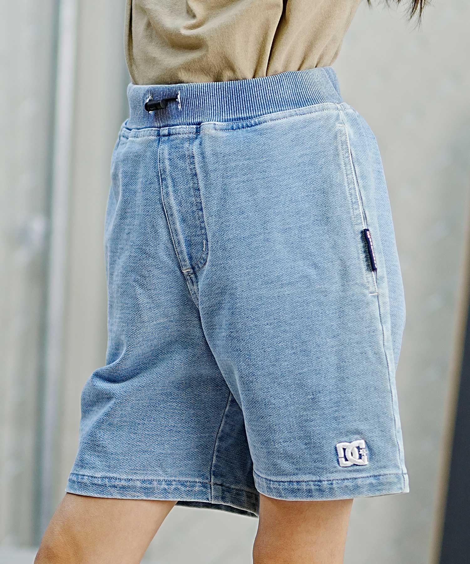 DC ディーシー DC ディーシー JS SHORT24  キッズ ジュニア ジャージー ショーツ ショートパンツ スケートボード ストレッチ　YWS241509(IND-100cm)